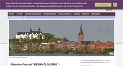 Desktop Screenshot of ploener-kantorei.de